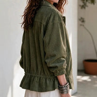 Women's Loose Casual Jacket - image 3