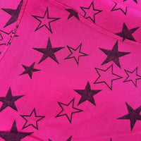 65''L X 22.8''W Star Print Pink Scarf, Lightweight Fashion Neck Wrap For Women - image 4