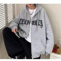 Hooded Knit Cardigan Jacket - image 4
