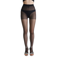 3 Pairs Womens 20D Ultra Toeless Sheer Tights Open Toe Control Top Pantyhose - image 2