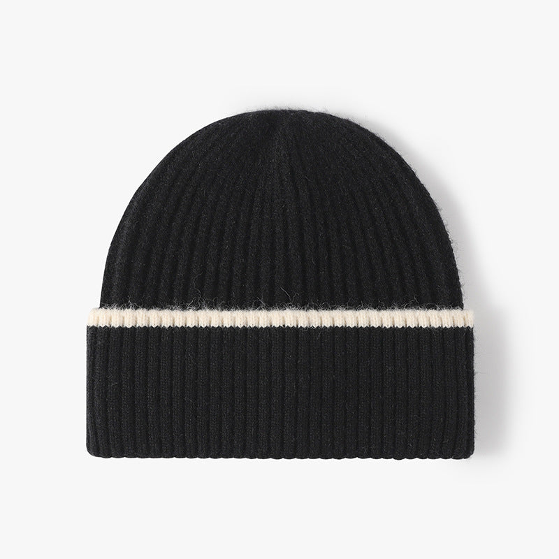 All-match Simple Warm Thickened Knitted Hat - image 7