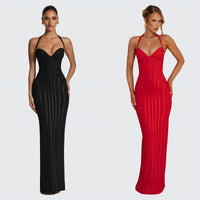 Fishtail Corseted Figure-flattering Sheath-style Evening Gown For Socialites And Parties - image 1