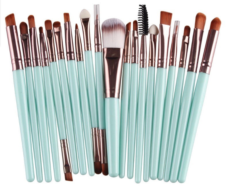 Powder, Blush and Eyeshadow Brush Set - image 11