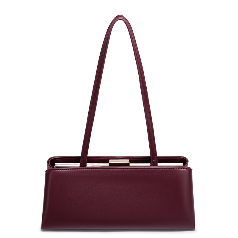 Retro Textured Crossbody Handbag - image 3