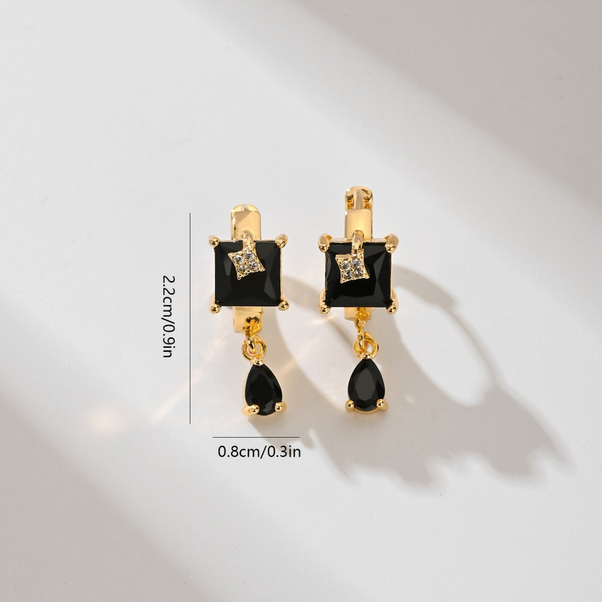 Classic Gold Plated Statement Earrings