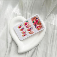 French Flower Press-On Nails (24 pcs) - image 8