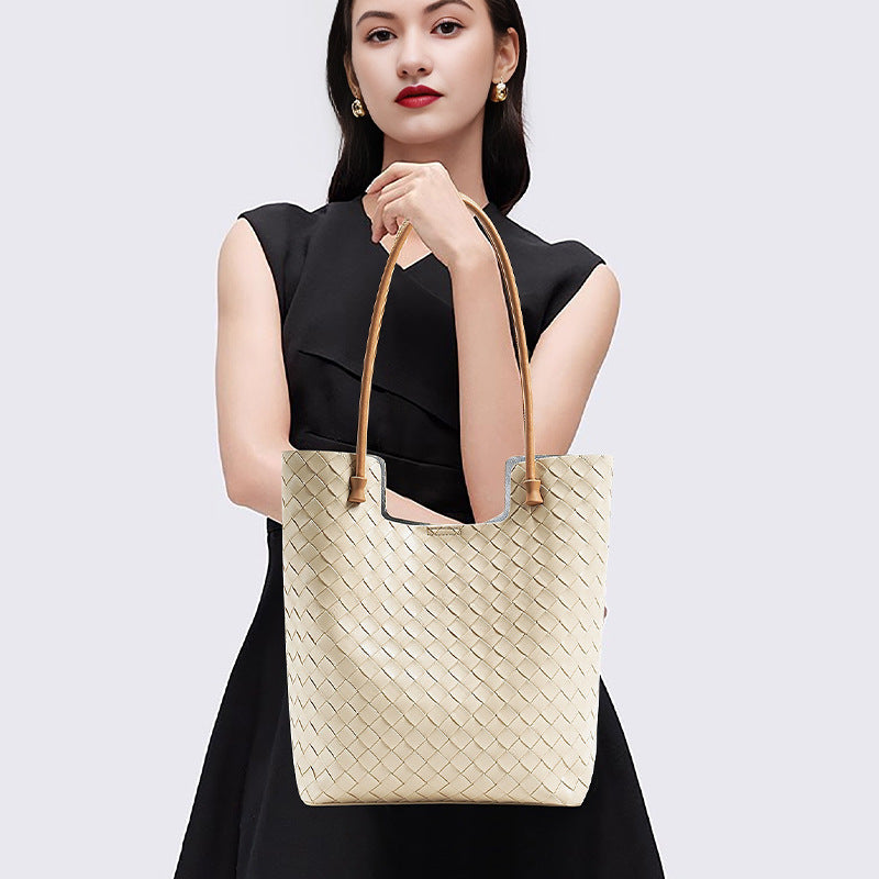 Genuine Leather Large Tote Bag - image 3