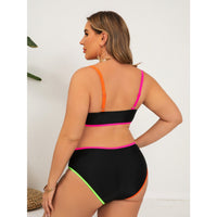 Elegant And Fashionable Women's Style Women's Swimsuit For Beach Vacation Stylish One Piece With High Neck - image 6