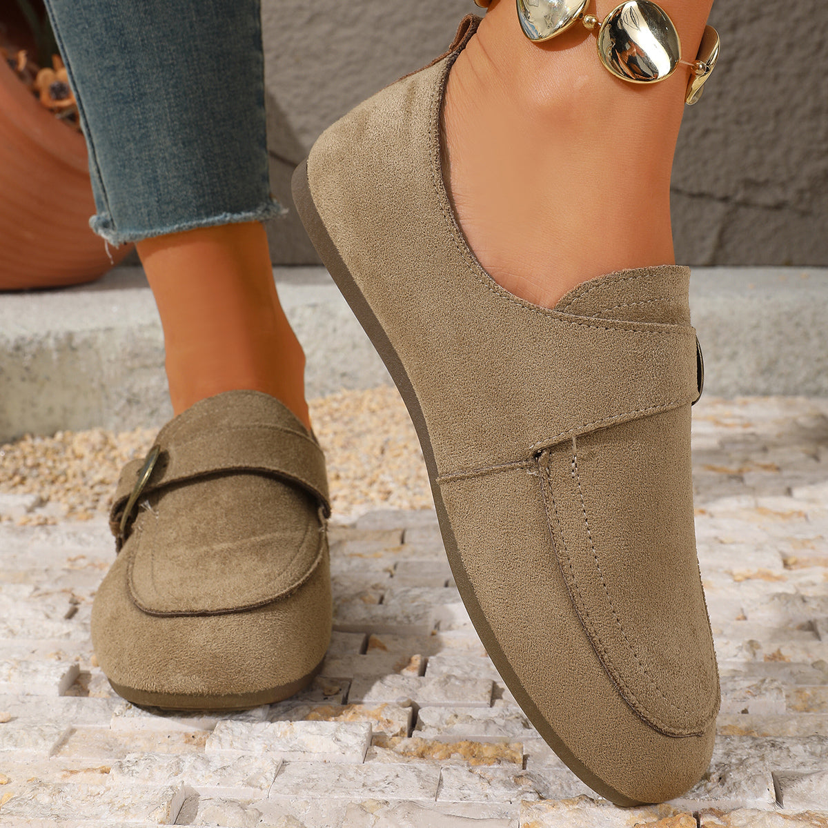 Women's Soft Sole Retro Loafers - image 4