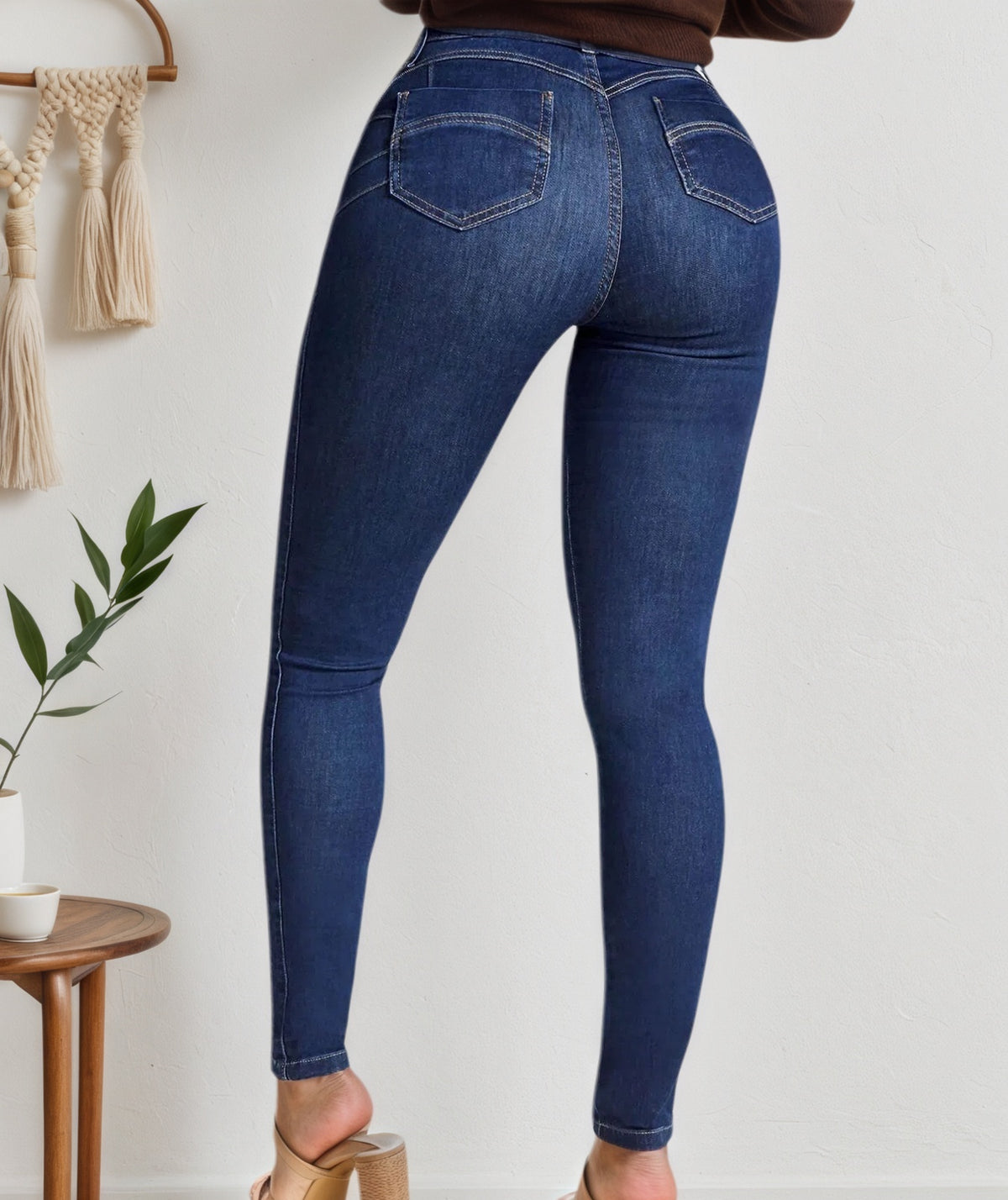 Women's High Waist Stretch Skinny Jeans - image 2