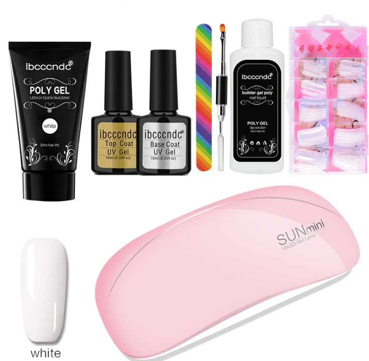 Nail Extension Gel Kit with 100 Forms - image 12