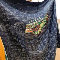 Large Square Silk Scarf - image 3