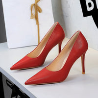 Elegant Pointed Toe Stiletto Pumps - image 1