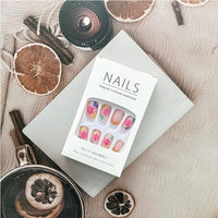 French Flower Press-On Nails (24 pcs) - image 4