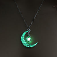Glow-in-the-Dark Crescent Moon Necklace - image 5