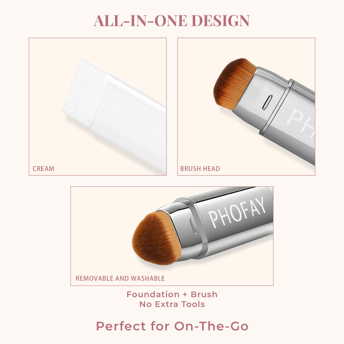 C-F022 Color-changing Foundation Stick - image 8