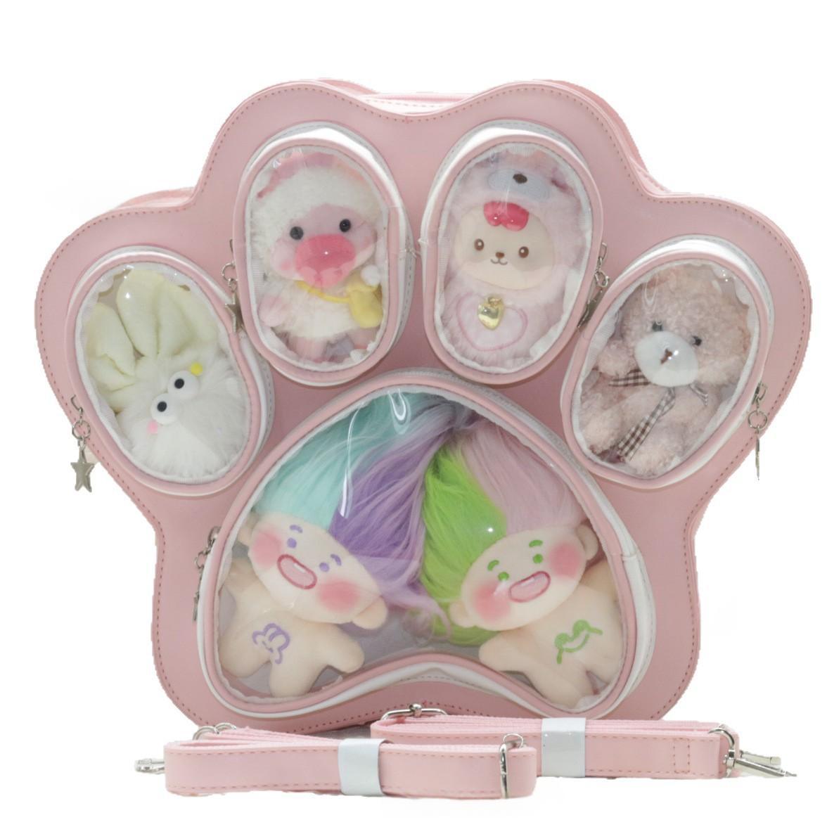 Cute Cat Paw Large Capacity Pencil Bag - image 5