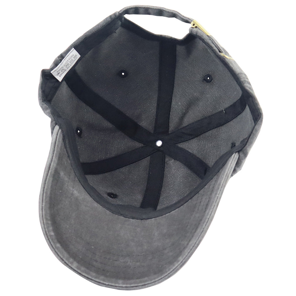 Boat Hair Don't Care Embroidered Baseball Cap, Vintage Washed Distressed Cotton Hat With Ship Wheel Embroidery For Women Boating Fishing Beach - image 6