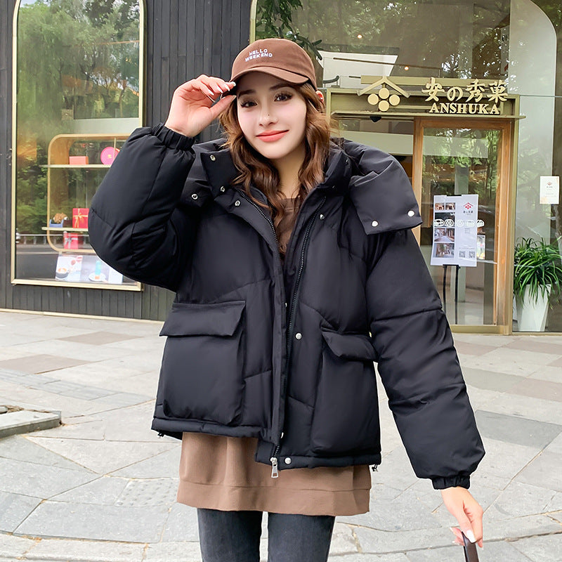 Women's Short Cotton Utility Jacket - image 8