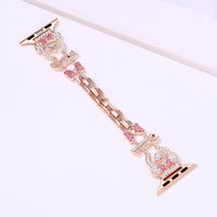 Hearts Rhinestone Metal Band Compatible with Apple Watch - image 11