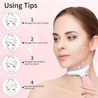 Skin Care Neck Face Massage Tool With Thermals, 3-in-1 Facial Massager - image 2