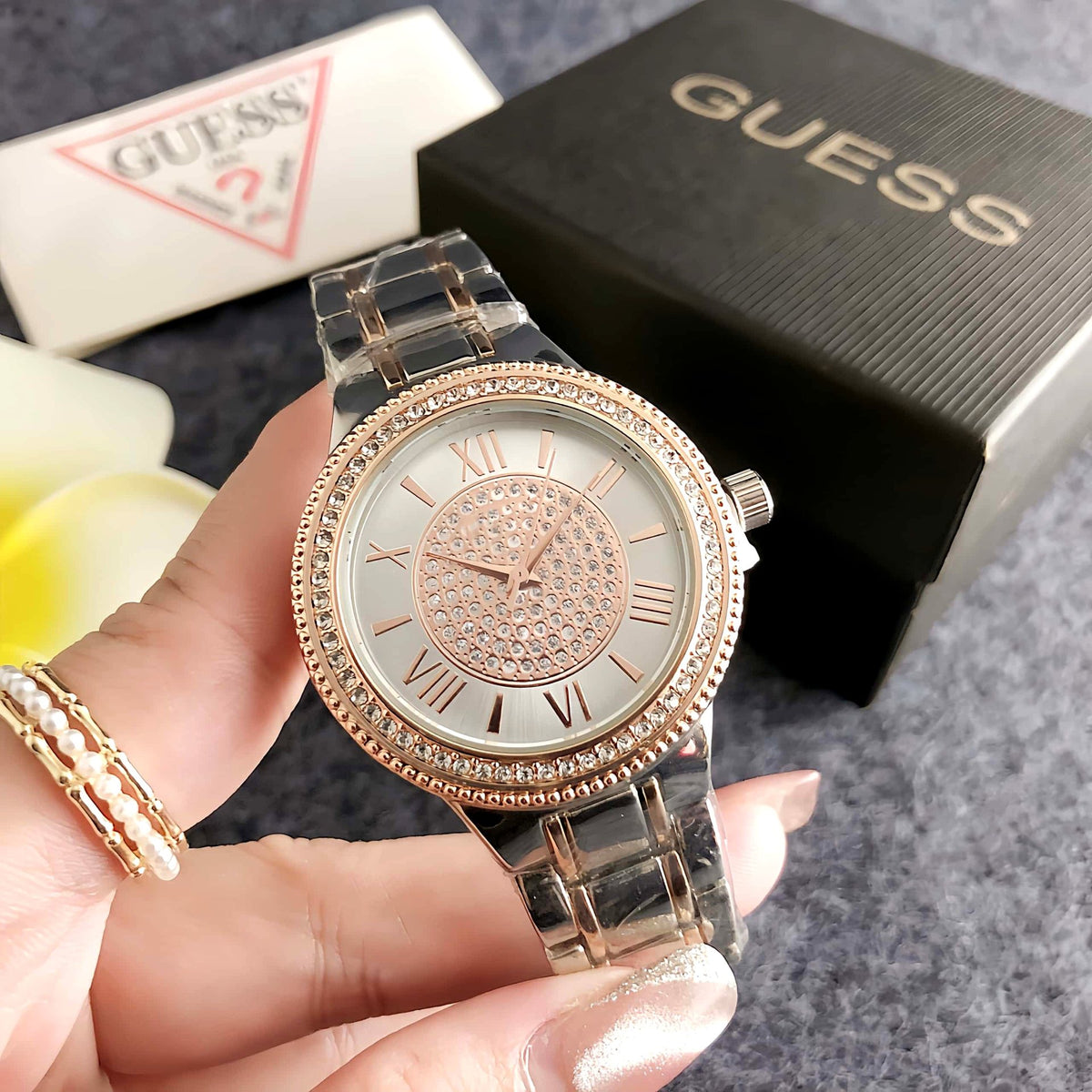 Sleek Large Dial Watch