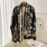 Retro High Sense Artificial Cashmere Scarf - image 11
