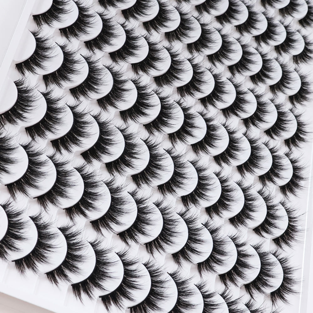 3D Faux Mink False Eyelashes - Style 08 - image 4