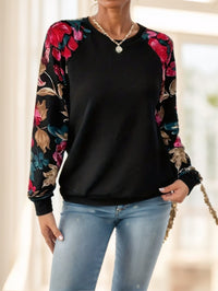 Ladies' Long-sleeved Flower-shaped Top - image 1