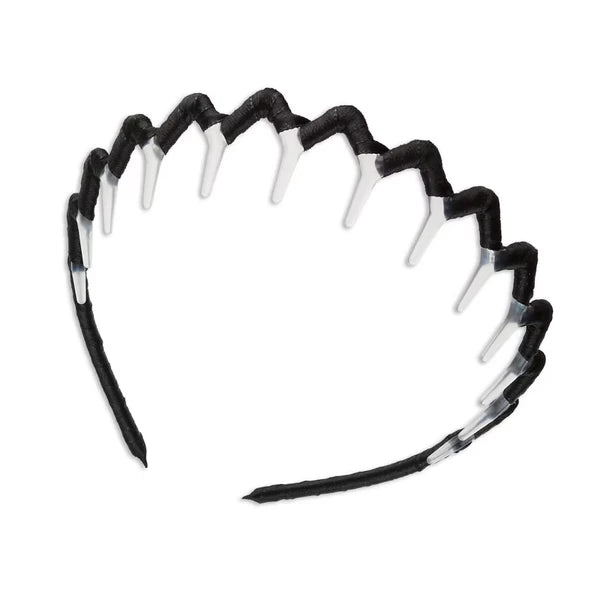 Fabric Covered Zig Zag Headband - Black - image 5