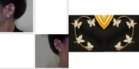 Butterfly Ear Cuff & Hook Earrings - image 3