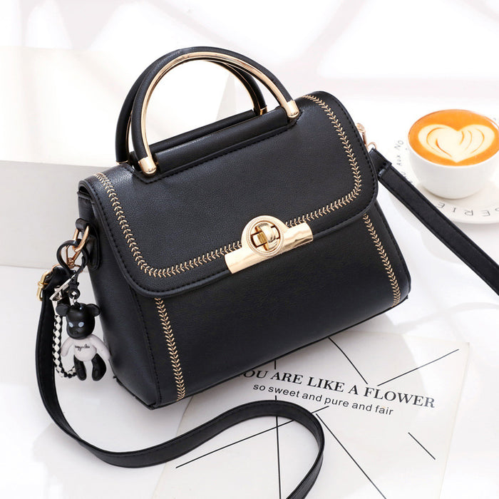 Embroidered Lace Crossbody Bag