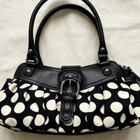 Retro Polka Dot Underarm Bag - image 1