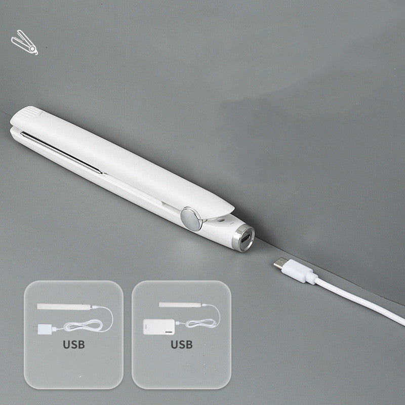 USB Mini Hair Curler & Straightener