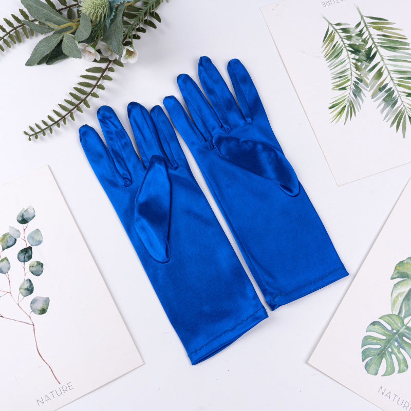 Satin Long and Short Gloves - image 11