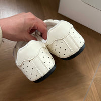 Heart Dot Hook-and-Loop Sneakers - image 9