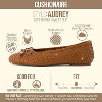 Audrey Woven Ballet Flats For Women - image 4