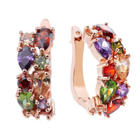 Crystal Zircon Ear Cuff Earrings - image 5