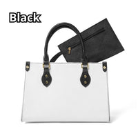 Personalized Faux Leather Tote Bag - image 4