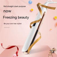 Dual-Use Curling & Straightening Iron - image 1
