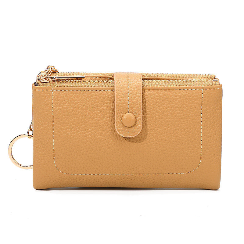 Women's Dual Zipper Coin Purse - image 4