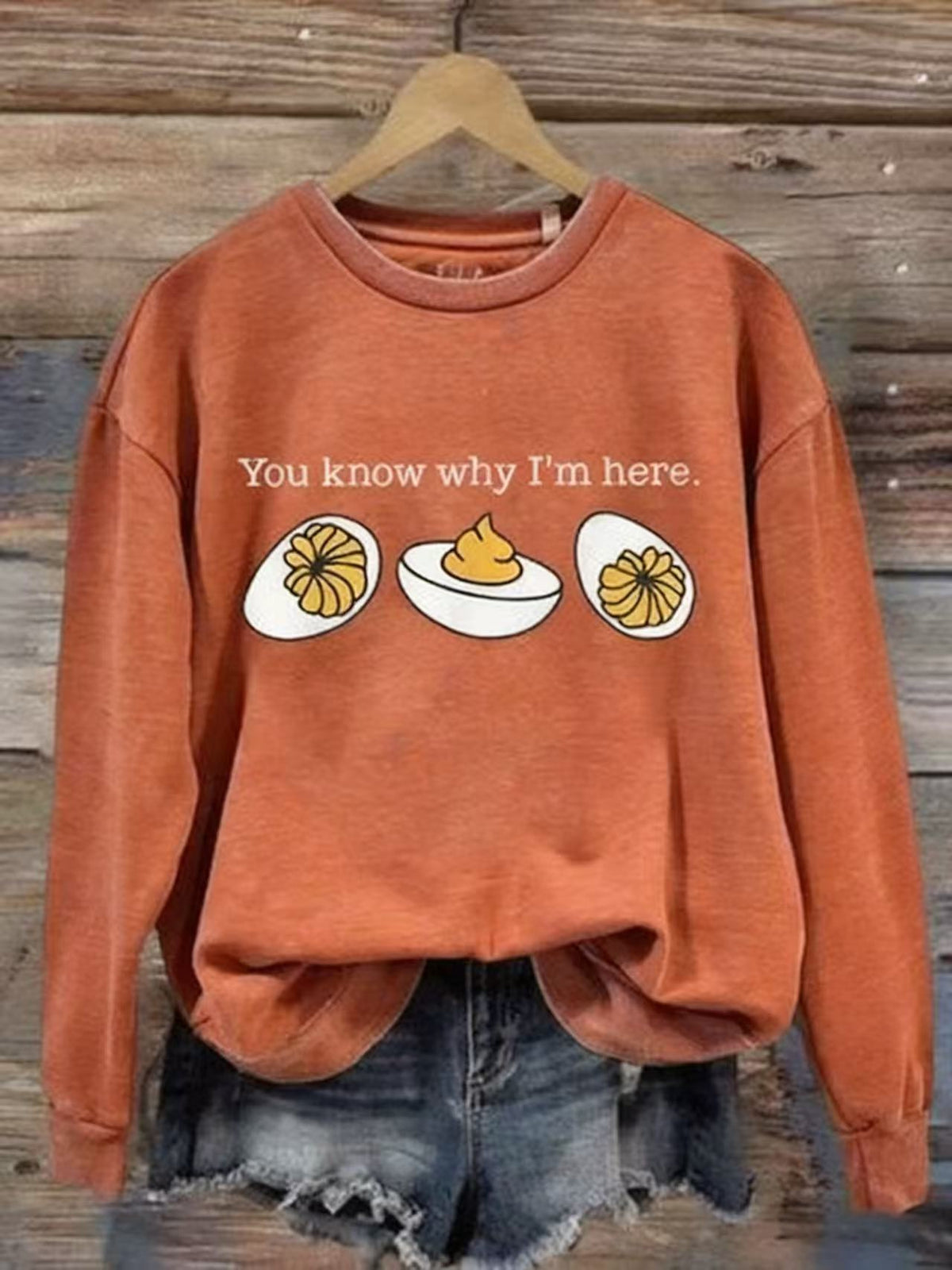Women's Crew Neck Animal Print Sweatshirt - image 7