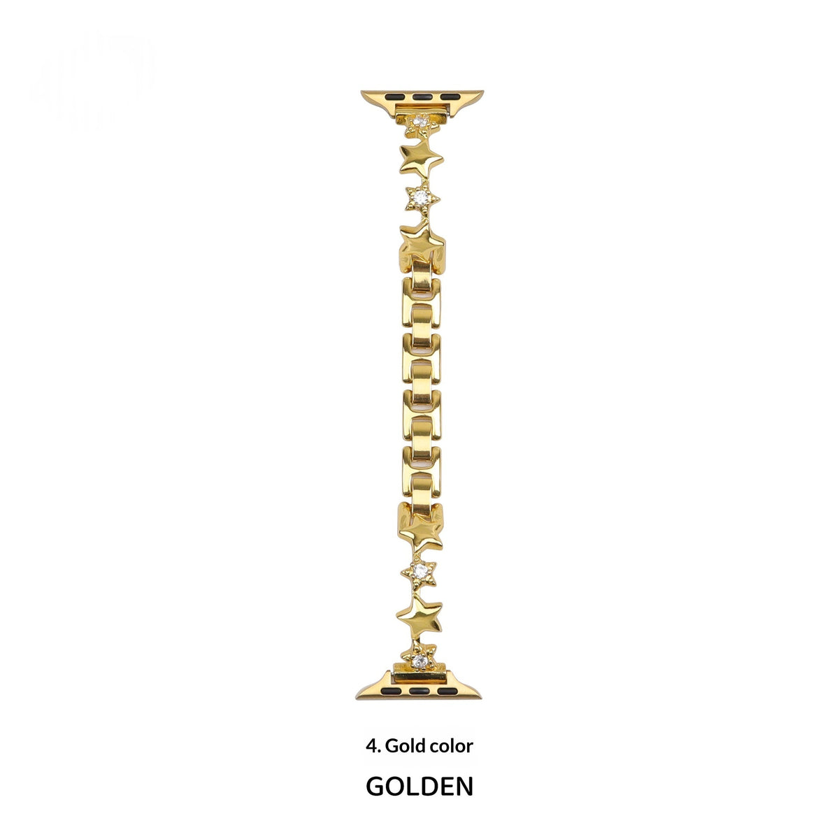 Rhinestone Copper Chain Watch Band - image 8