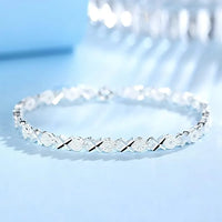Minimalist Bracelet -Exquisite Textured Patterns, Moderate Chain Thickness - image 8