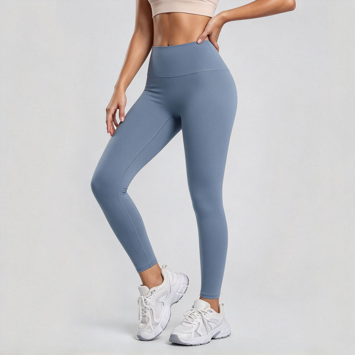 Women's High Waist Bare-Feel Leggings - image 4