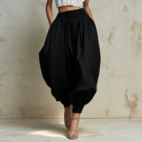 Women's High Waist Elastic Bloomer Shorts - image 2