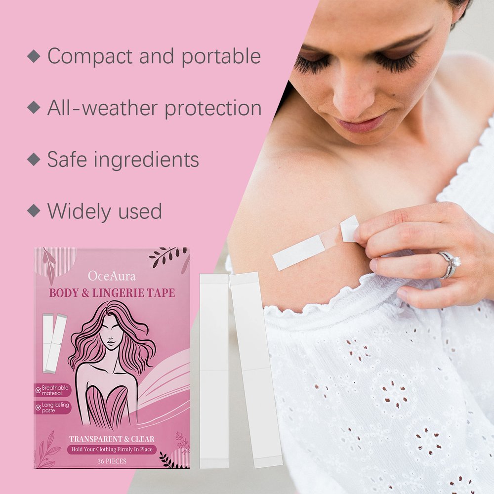 Invisible Anti-Slip Bra Strap Stickers - image 5