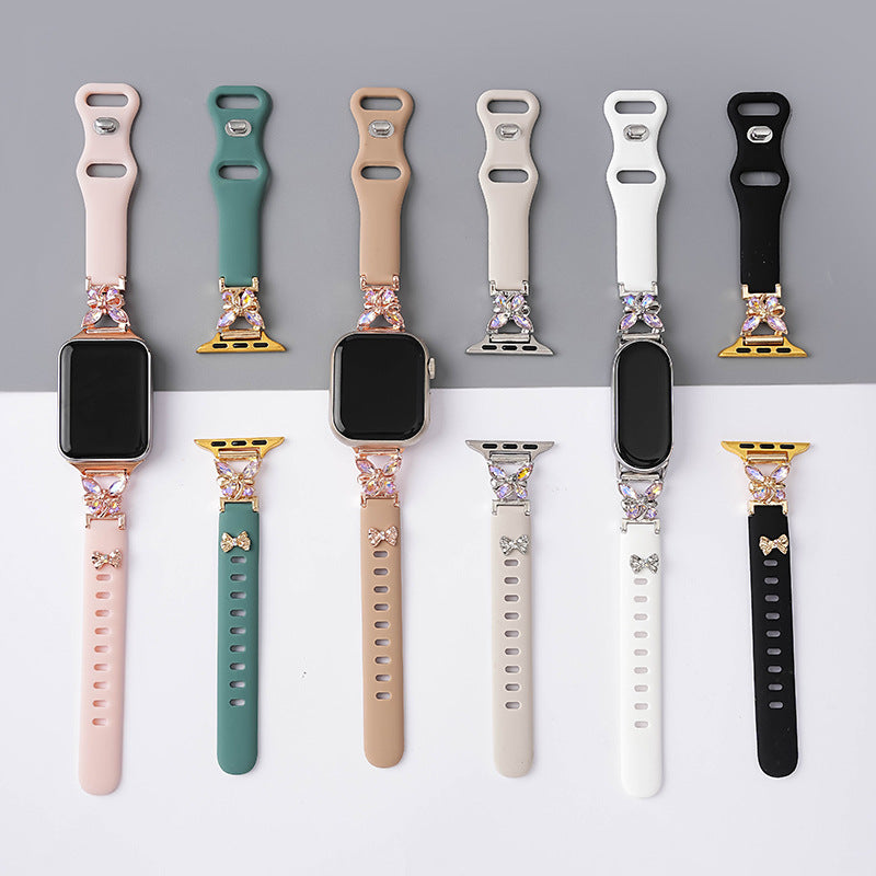 Butterfly Silicone Watch Band - image 3