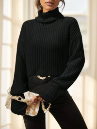 Essnce Turtleneck Drop Shoulder Tee - image 1