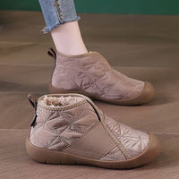 Women's Waterproof Non-Slip Plush Ankle Snow Boots - image 2